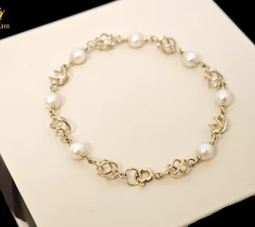 ZLATNA NARUKVICA SA BISERIMA 7.11G 14K / R1, RATE !! - cover