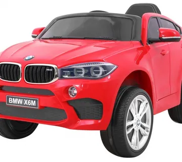 Licencirani auto na akumulator BMW X6M - crveni - cover