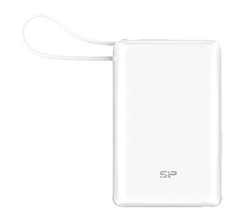 Silicon Power Powerbank CP10, 10000mAh, 20W, built in USB-C cable - cover