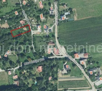Paruževina, građ.zemljište za izgradnju manje zgrade ili kuće, 1178m2 - cover