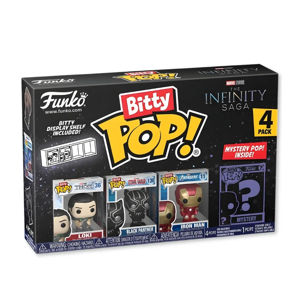 Funko Bitty Pop!: The Infinity Saga 4-Pack – Series 4 - cover