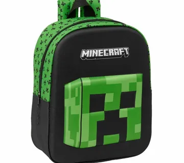 Ruksak Minecraft Creeper 3D 27cm - cover