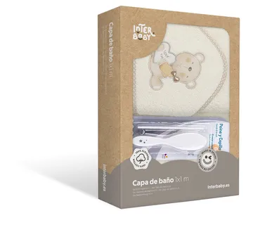 Ručnik za bebe s češljićem i četkom /više boja - cover