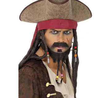 Gusarski šešir sa dreadlocksima - cover