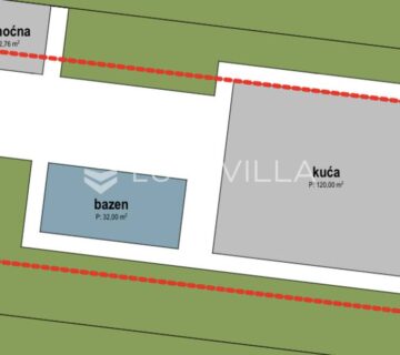 Istra, Medulin, građevinsko zemljište u mirnom naselju 687 m2 - cover