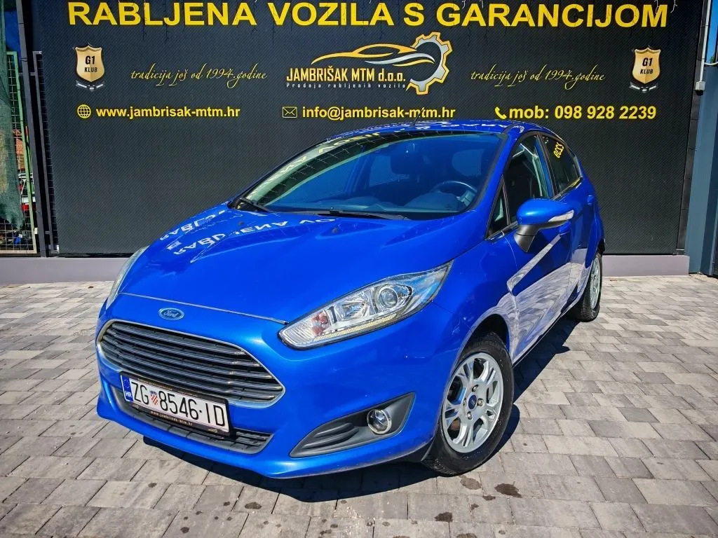 Ford Fiesta 1,6 TDCi TITANIUM◽CLIMATRONIC◽SONY RADIO◽PRIVAT - cover