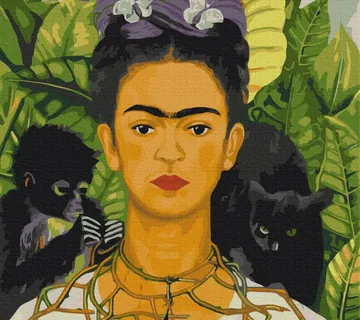 slikanje po brojevima 50×40 Frida Kahlo - cover