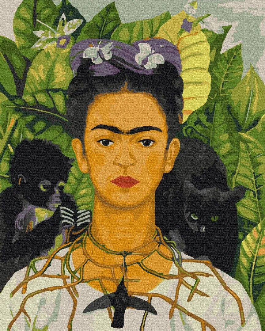 slikanje po brojevima 50×40 Frida Kahlo - cover