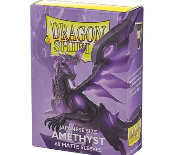 Dragon Shield Japanese Size Matte Sleeves Amethyst (60pcs) - cover