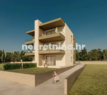 Prodaja, Trosobni stan: Novalja, Mlaji (Babe) 64,73m2, Pogled na more - cover