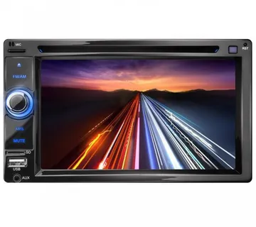 2din Radio 6,2" CD DVD USB HANDSFREE Parking kamera - cover