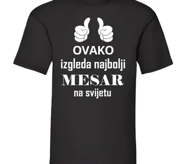 Majica za najboljeg mesara - cover
