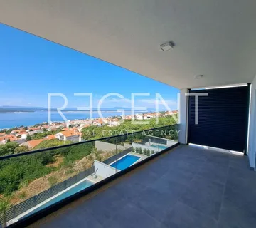 Crikvenica - Trosoban stan s panoramskim pogledom na more - cover