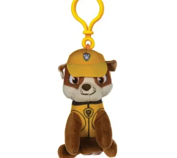 Plišani privjesak Paw Patrol Rubble 11cm - cover