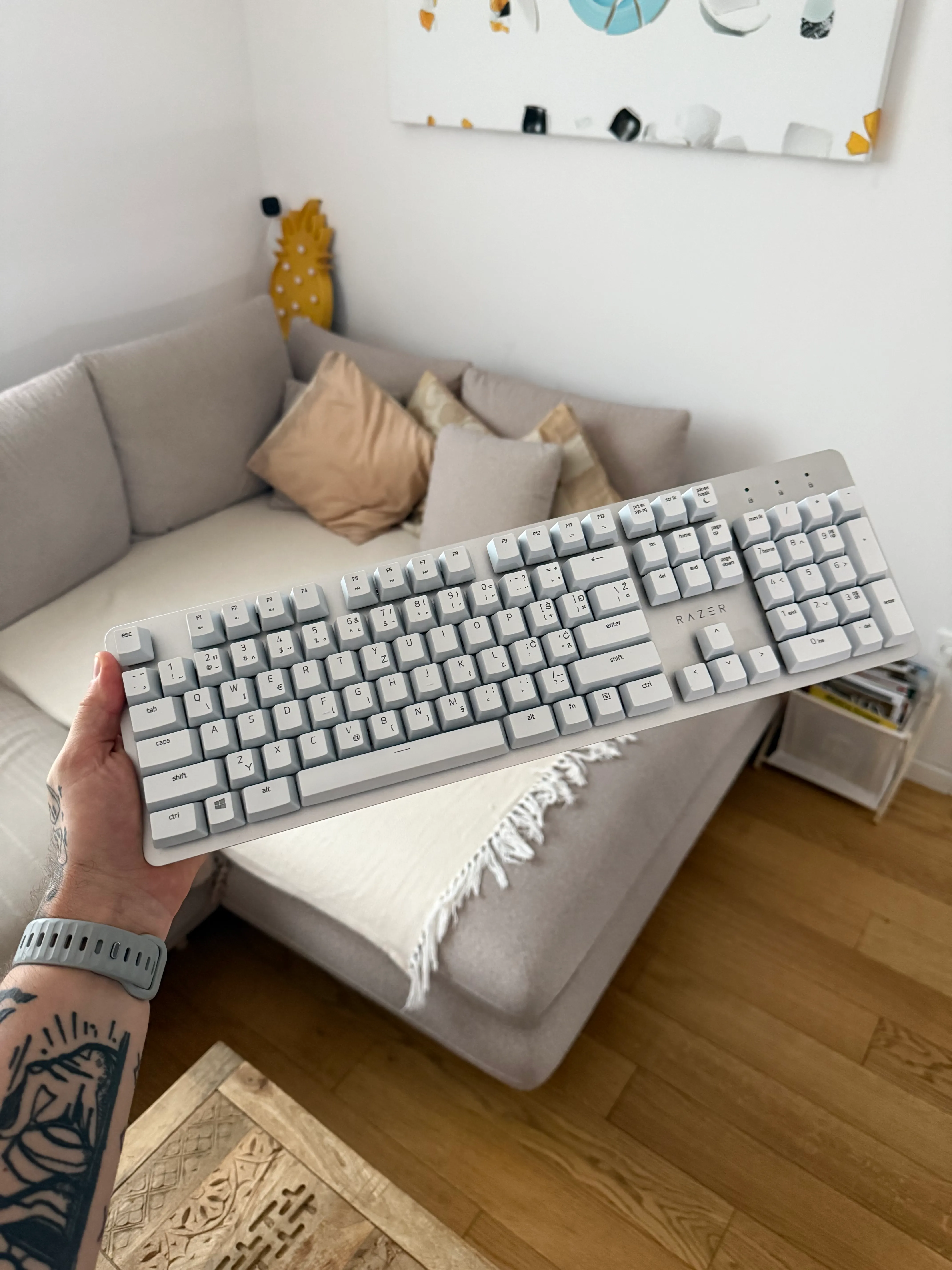 Razer Pro Type – premium mehanička bežična tipkovnica - cover