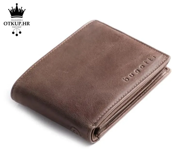 NOVČANIK BUGGATI VOLO COIN BROWN / R1, RATE! - cover
