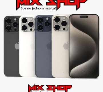 Apple Iphone 15 PRO MAX 256GB ◆NOVO◆GARANCIJA◆RAZNE BOJE◆ZAMJENA DA◆ - cover
