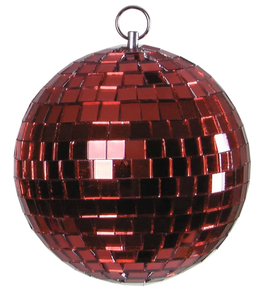 EUROLITE Mirror ball 10cm red - cover
