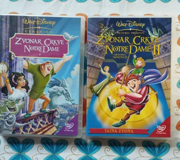 Zvonar Crkve Notre Dame 1 i 2   DVD - cover