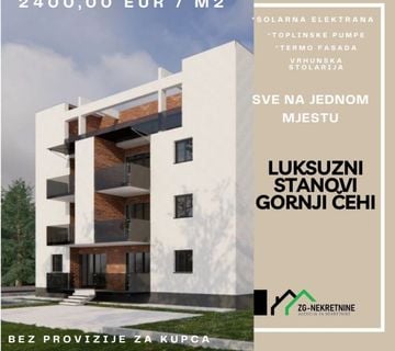 Stan: Zagreb (Donji Čehi) 81.00 m2, novogradnja, bez provizije  - cover