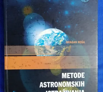 Dragan Roša – Metode astronomskih istraživanja - cover