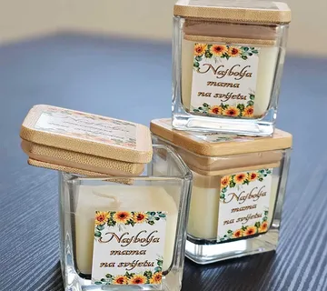 Personalizirana svijeća – staklena - cover