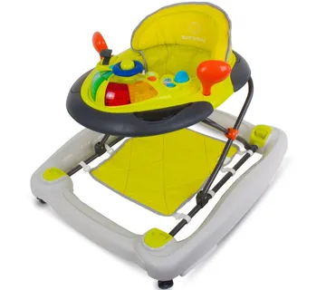 Sun Baby dječja hodalica Grand Prix žuto - siva - cover