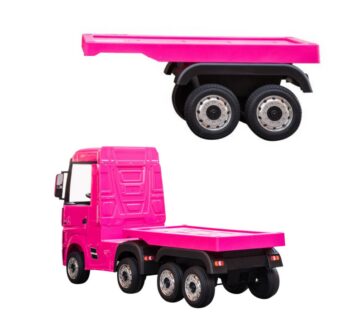 Prikolica za kamion Mercedes Actros - roza - cover