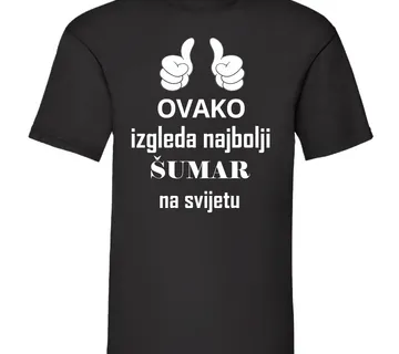Majica za najboljeg šumara - cover