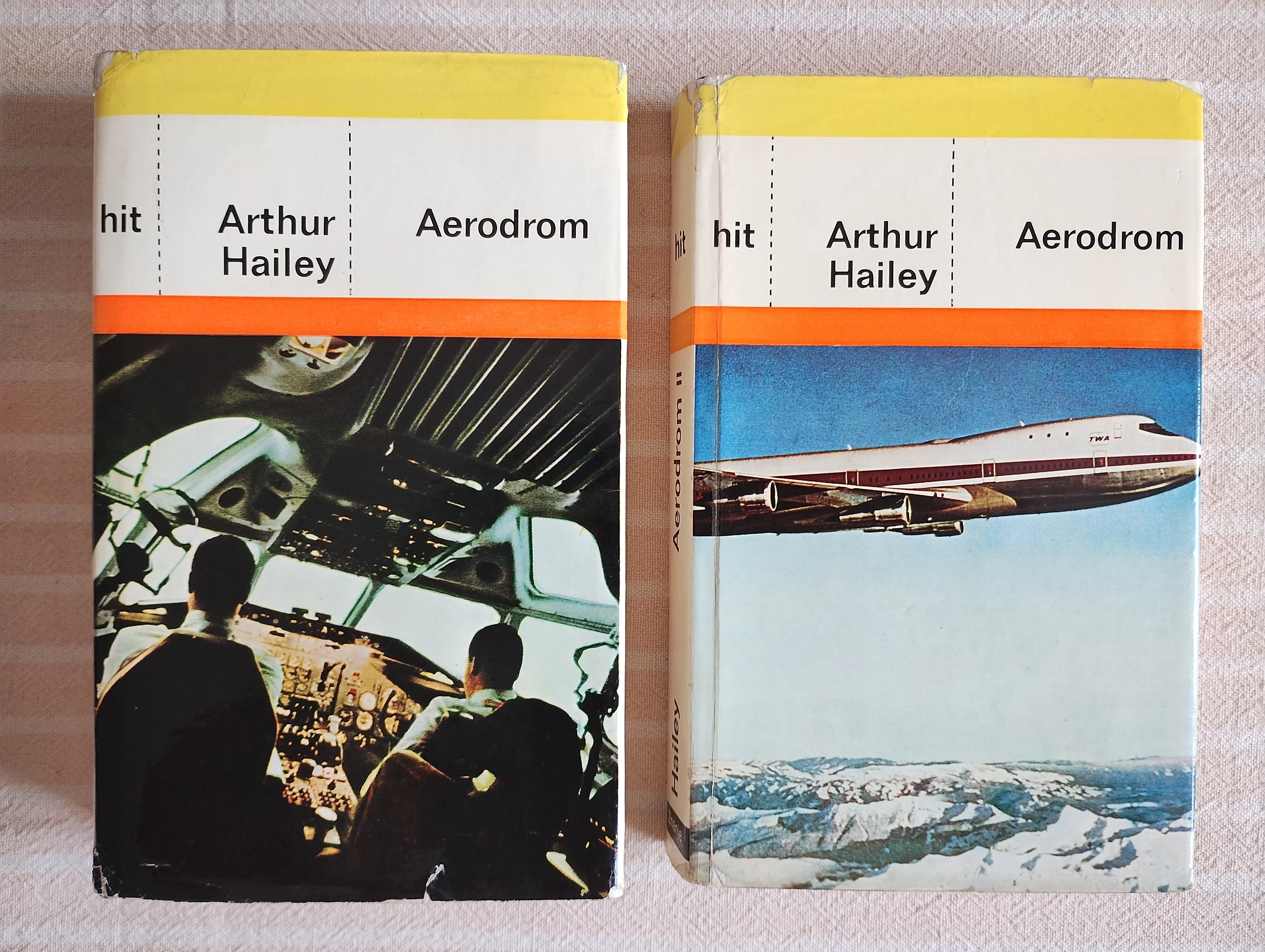 A. HAILEY AERODROM 1,2 BIBLIOTEKA HIT ZAGREB 1970 - cover