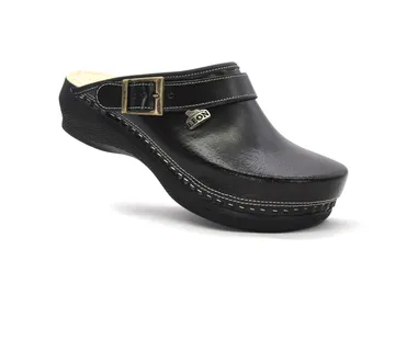 KOŽNE ANATOMSKE KLOMPE, Crna, IHJB - cover