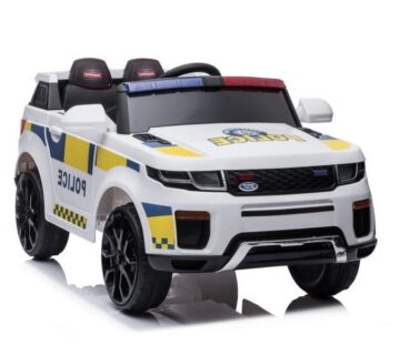 Policijski auto na akumulator BBH-021 - bijeli - cover