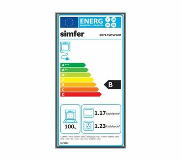 Plinski štednjak Simfer 9509 VEWIM 90 cm širine - cover