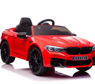 Licencirani auto na akumulator BMW M5 - crveni - cover