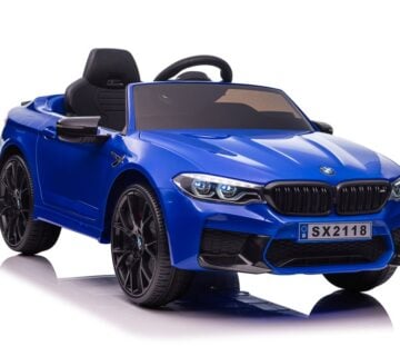 Licencirani auto na akumulator BMW M5 - plavi - cover