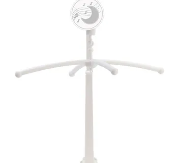 Zabavni vrtuljak za dječji krevetić roza sovica - cover