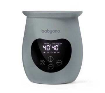 BabyOno Honey Natural Nursing električni grijač i sterilizator, sivi - cover