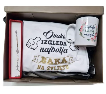 Poklon paket za baku “Najbolja baka” - cover