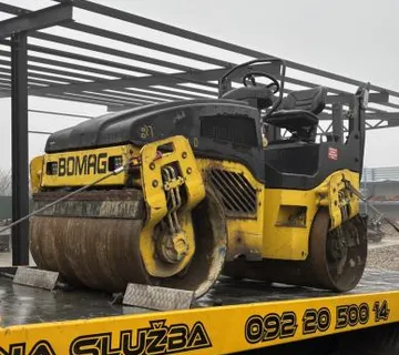 NAJAM valjka BOMAG BW125 AD-4, masa 3.1t, širina 1.2m - cover