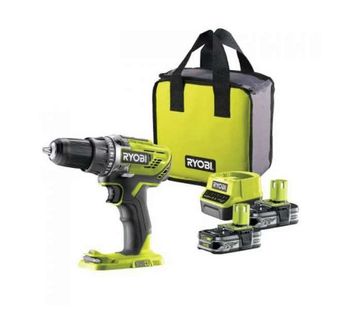 Akumulatorska bušilica-odvijač Ryobi R18DD3-225S - cover