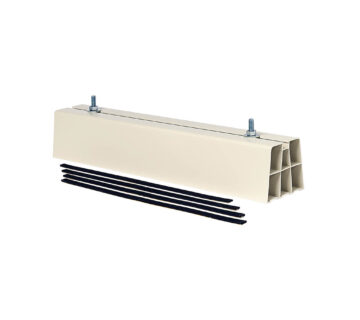 VECAMCO Nosač PVC podni kratki 350mm 90x80 (nosivost 380kg) - cover