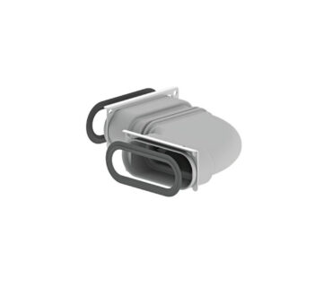 ZEHNDER Koljeno horizontalno 51H za ovalne cijevi 51x138 s oringovima - cover