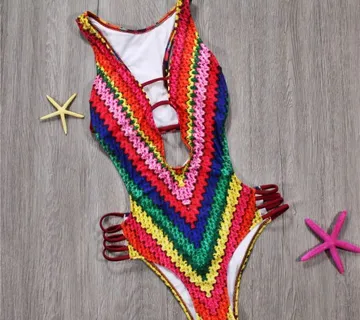 Jednodijelni kupaći kostim Multicolour - cover