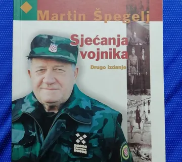 Martin Špegelj – Sjećanja vojnika - cover