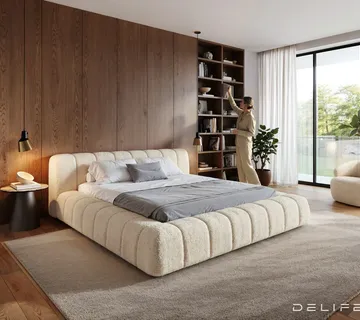 Okvir Kreveta Cutio 180x200cm, Materijal: Teddy tkanina - cover