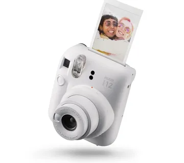 Fotoaparat Fujifilm Instax Mini 12 Clay White - cover
