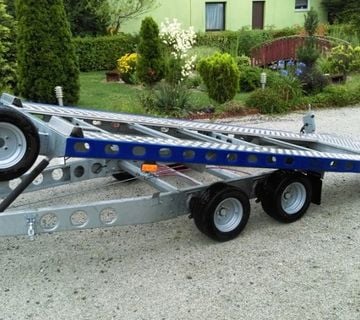 Auto prikolica za prijevoz vozila 460x203,2025 god.nosivost 3000 kg - cover