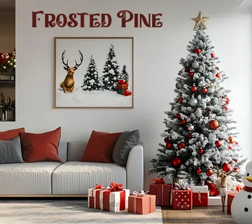 (210cm) Frosted Pine - Umjetni bor sa snježnim efektom - cover