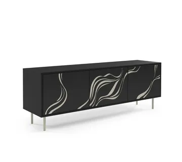 Tv Komoda Vintro 161x38cm, Materijal: Laminirana ploča - cover