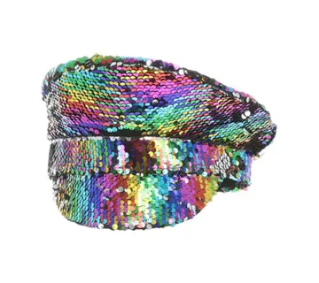 Kapa sa šljokicama Rainbow - cover